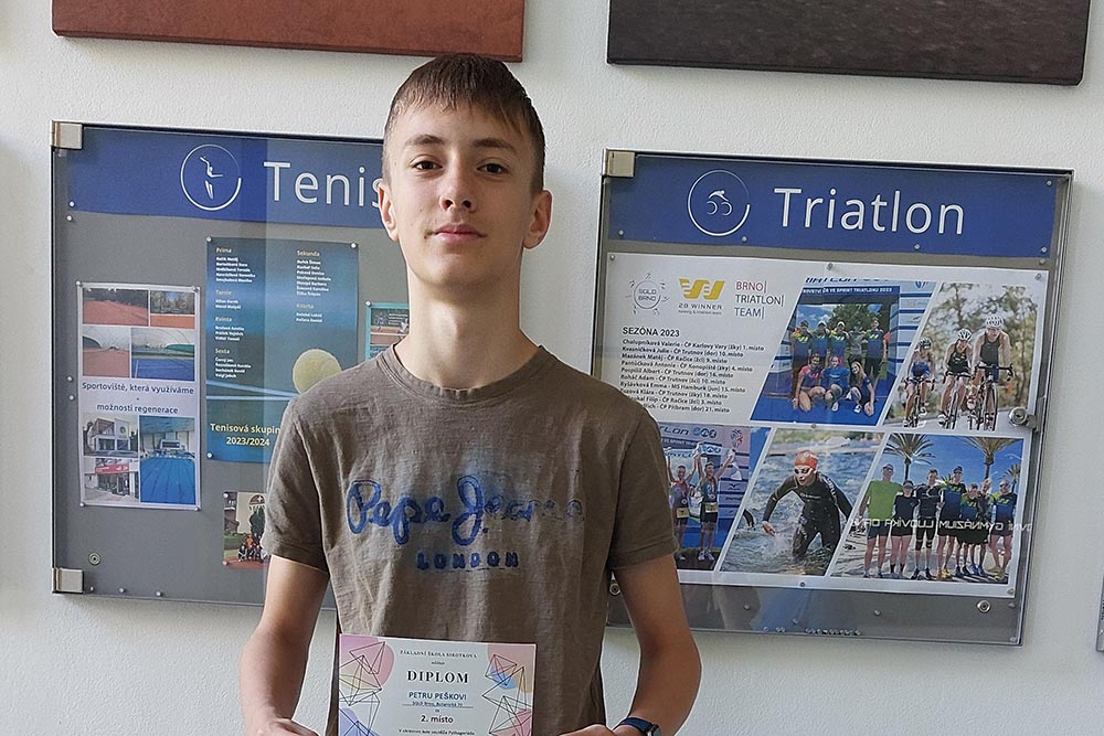 Petr Pešek uspěl v Pythagoriádě