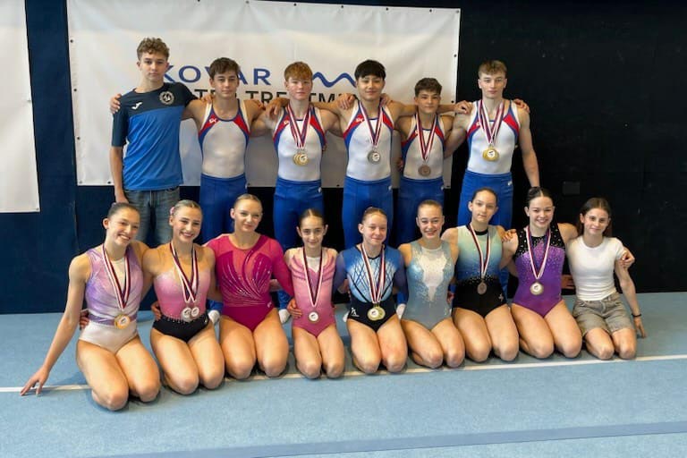 Úspěšné MČR ve sportovní gymnastice