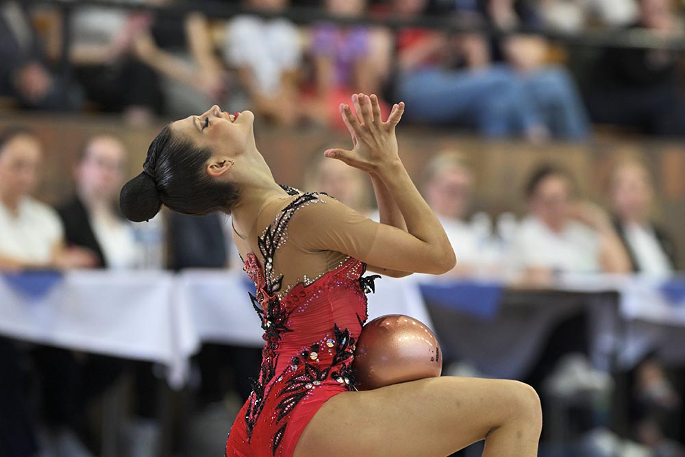Sofie Berveno 3. místo na MČR v moderní gymnastice