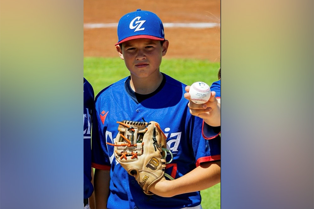 Dominik Malý se zúčastnil Mistrovství světa v baseballu v kategorii U15