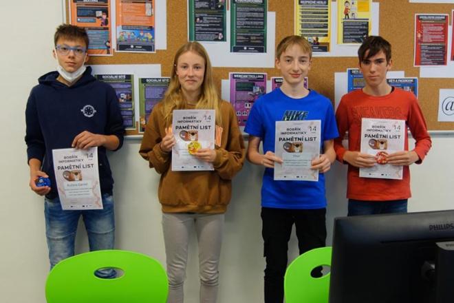 Bobřík informatiky Úspěšní řešitelé informatické soutěže