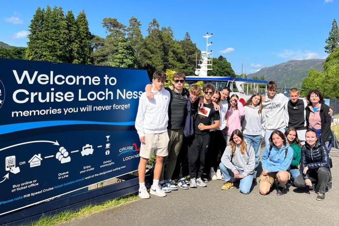 Červnový výlet našich žáků do Skotska