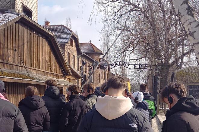 Prohlídka koncentračních táborů v Osvětimi