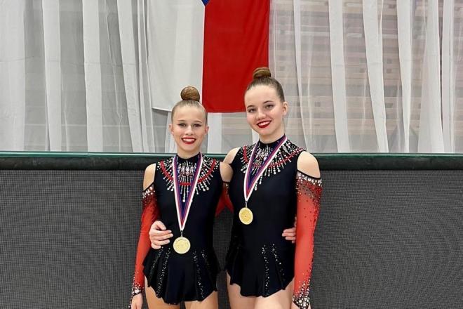 Veronika Zemanová mistryně ČR v moderní gymnastice