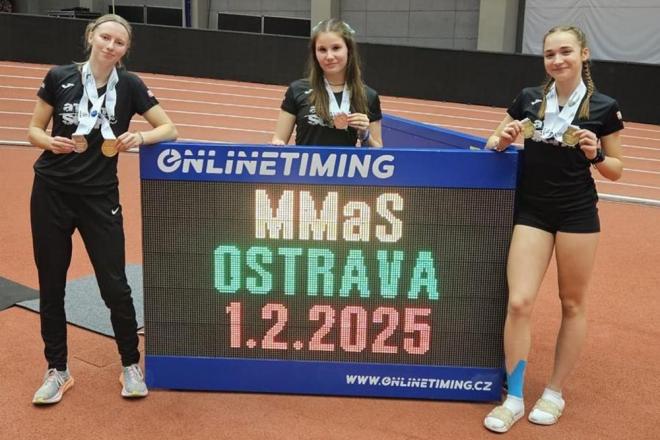 Na atletickém Mistrovství Moravy a Slezska jsme vybojovali 17 medailí