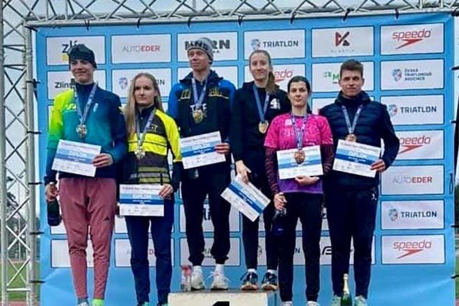 Zatloukal vybojoval stříbro a Michálek bronz na MČR v aquatlonu